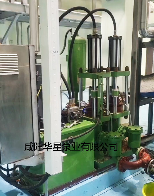4兆帕進(jìn)料壓力高壓陶瓷柱塞泥漿泵使用現場(chǎng)